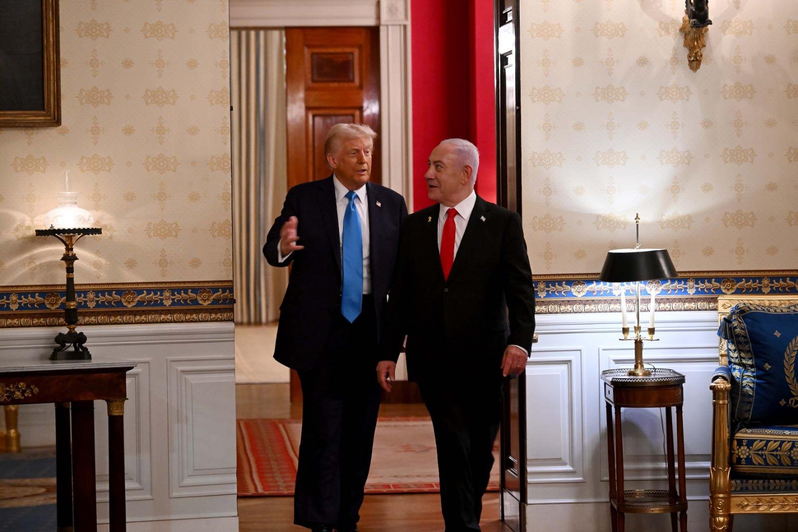 Çfarë ndodhi në takimin me Netanyahun  Trump paralajmëron Iranin dhe i bën thirrje Hamasit të çarmatoset