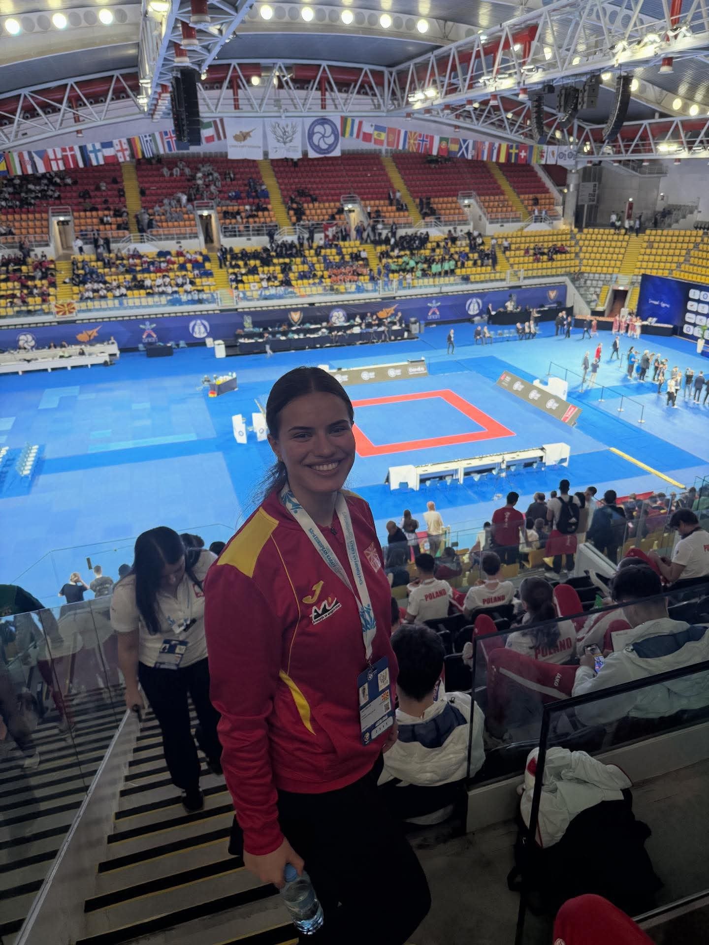 Erdona Ziberi shkëlqen në Evropianin e Karatesë  renditet e pesta në Evropë