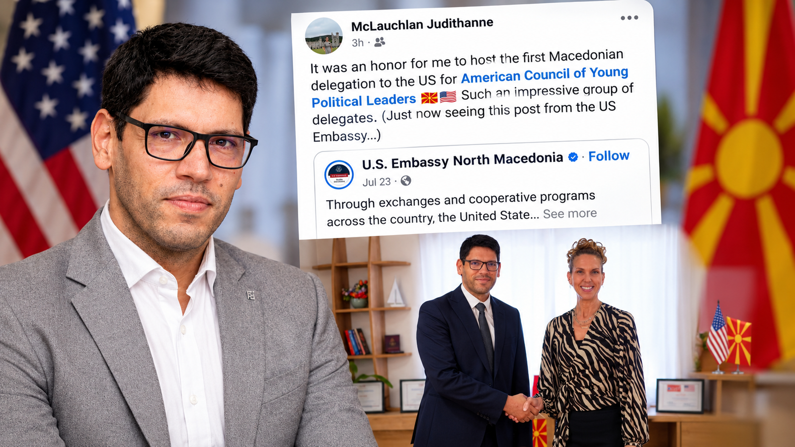 Agon Ferati dhe lidhjet amerikane  nga ACYPL te detyra ministrore