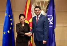 Ministri Ferati dhe Dominika Krois diskutojnë për reformat dhe çështjen e sigurisë së vendit